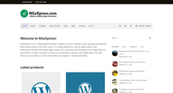 Desktop Screenshot of ngexpress.com